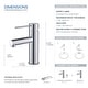 preview thumbnail 147 of 177, Luxury Single Hole Bathroom Faucet