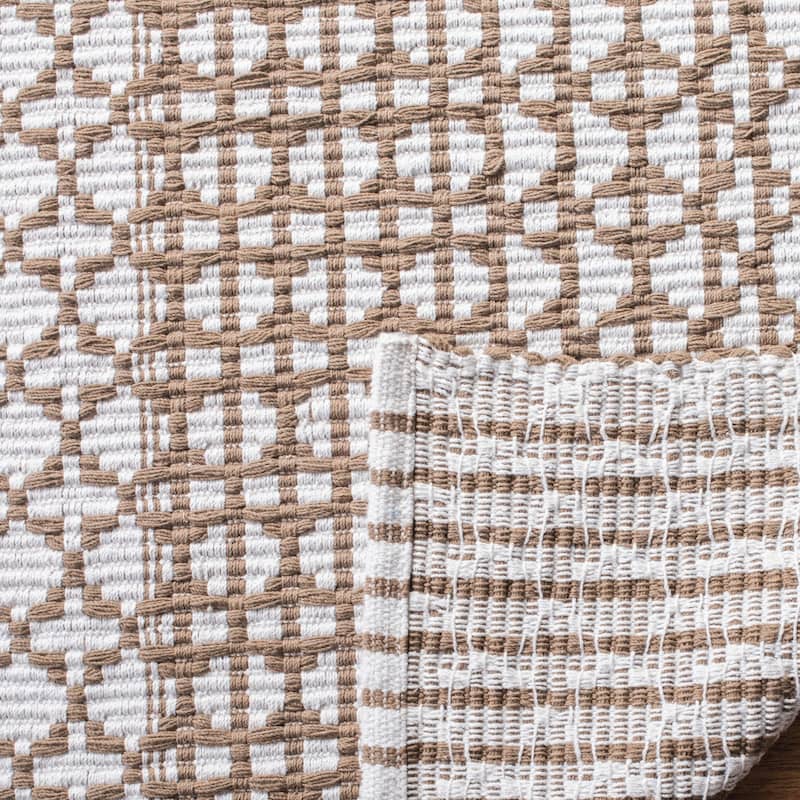 SAFAVIEH Handmade Flatweave Montauk Andrianna Casual Cotton Rug