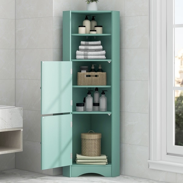 Bathroom corner tallboy discount