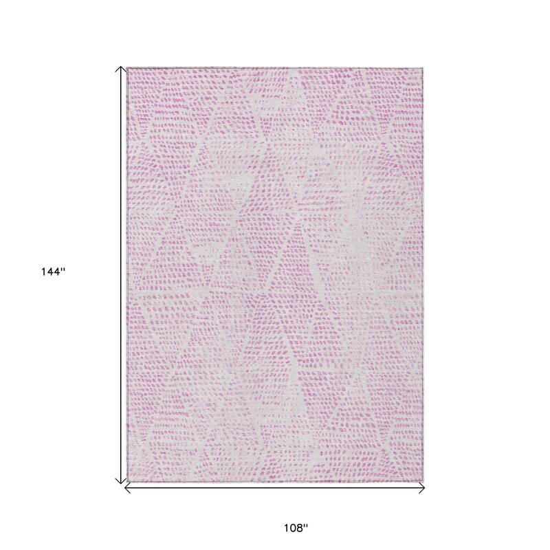 HomeRoots Geometric Transitional Rectangle Outdoor Rug
