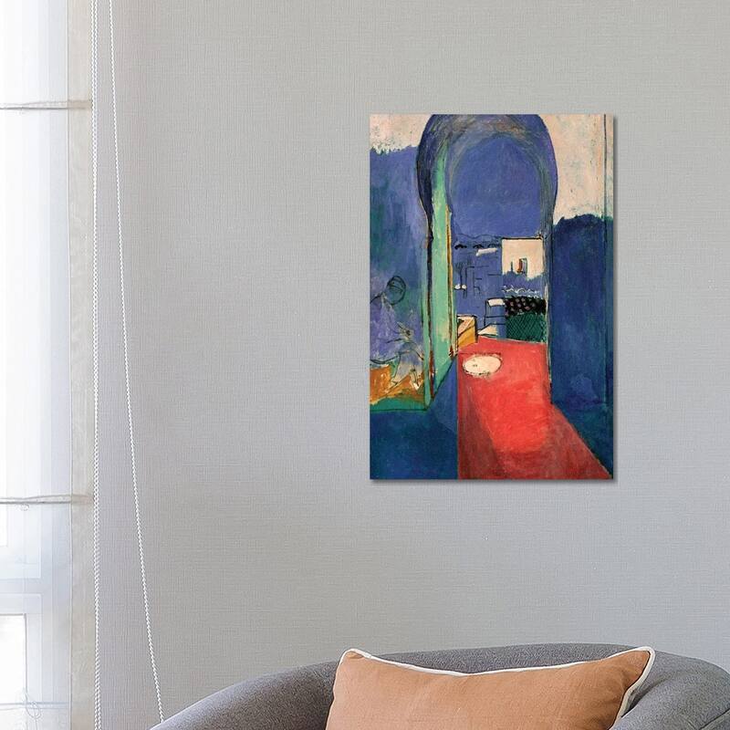 iCanvas "Entrance to the Kasbeh (1912)" by Henri Matisse Canvas Print - 26x18x1.5