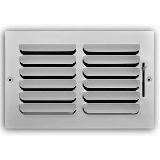 ProSelect PS1CW10U100 6" x 10" Wall / Ceiling Register with Mounting