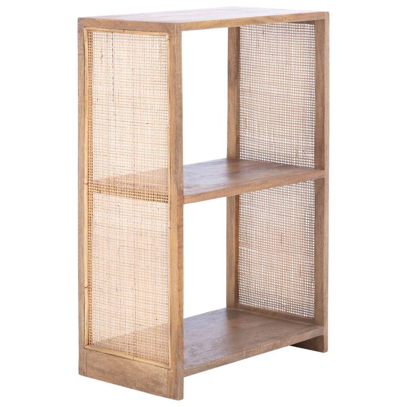 SAFAVIEH Beadie 2-Shelf Etagere Bookcase - 11.6" W x 19.7" L x 31.9" H - 20Wx12Dx32H