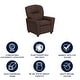 preview thumbnail 65 of 191, Contemporary Kids Recliner with Cup Holder