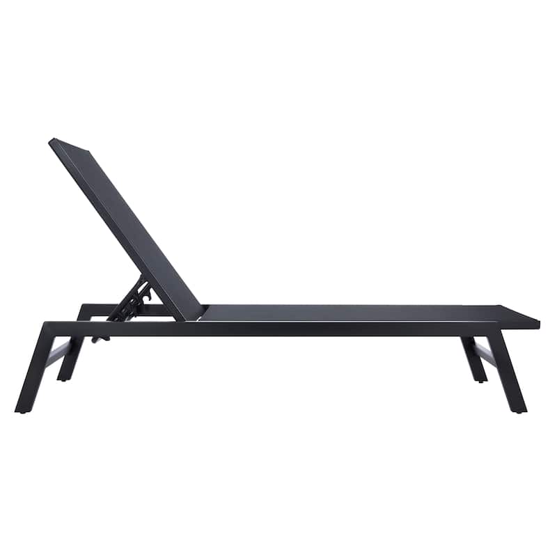 SAFAVIEH Outdoor Jaylah Chaise Lounge Chair - 74Wx23Dx14H