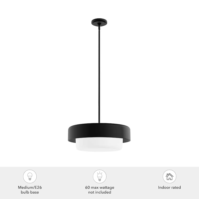 Hunter Station Modern Minimalist Pendant - Mid-Century, Retro, Transitional