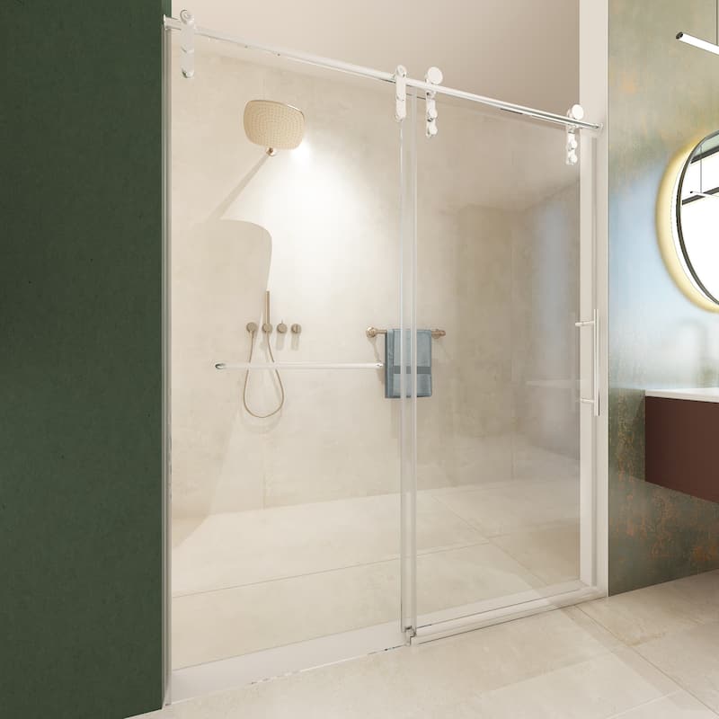 Frameless Shower Door, Sliding Shower Door