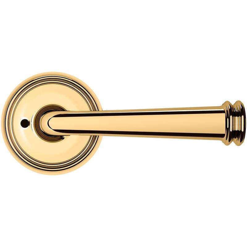 Baldwin 5116 Series Privacy Door Lever Set with Round Rose from the