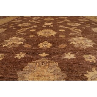 Hand Knotted Stone Wash Silky sheen Brown, Beige Persian Wool ...