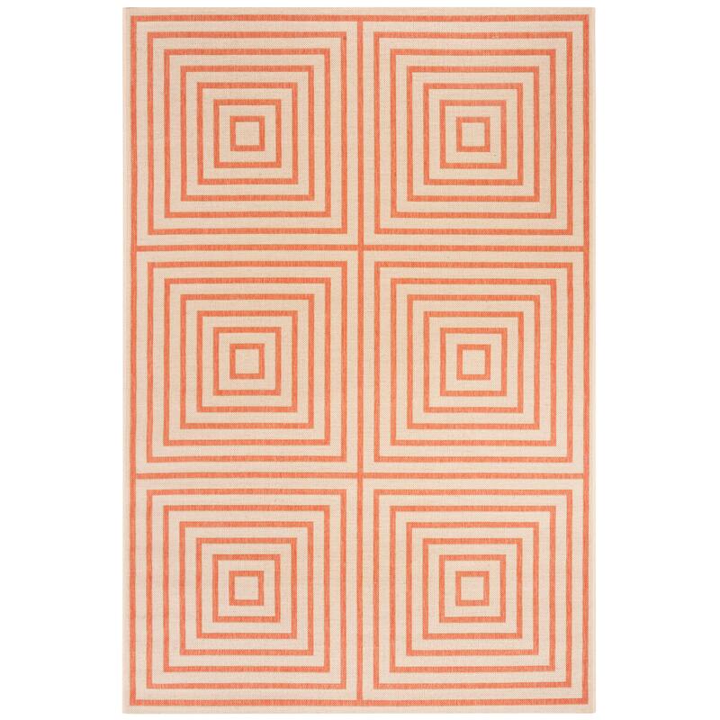 SAFAVIEH Linden Loris Indoor/ Outdoor Waterproof Patio Backyard Rug