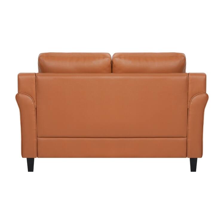 Raelynn Button Tufted Loveseat Sofa, Affordable Modern Loveseat Sofa Couch for Small Spaces - Durable and Sturdy