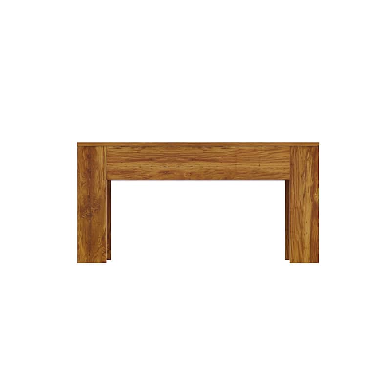 Solid Wood Coffee Table with Hidden Compartment Storage for Living Room
