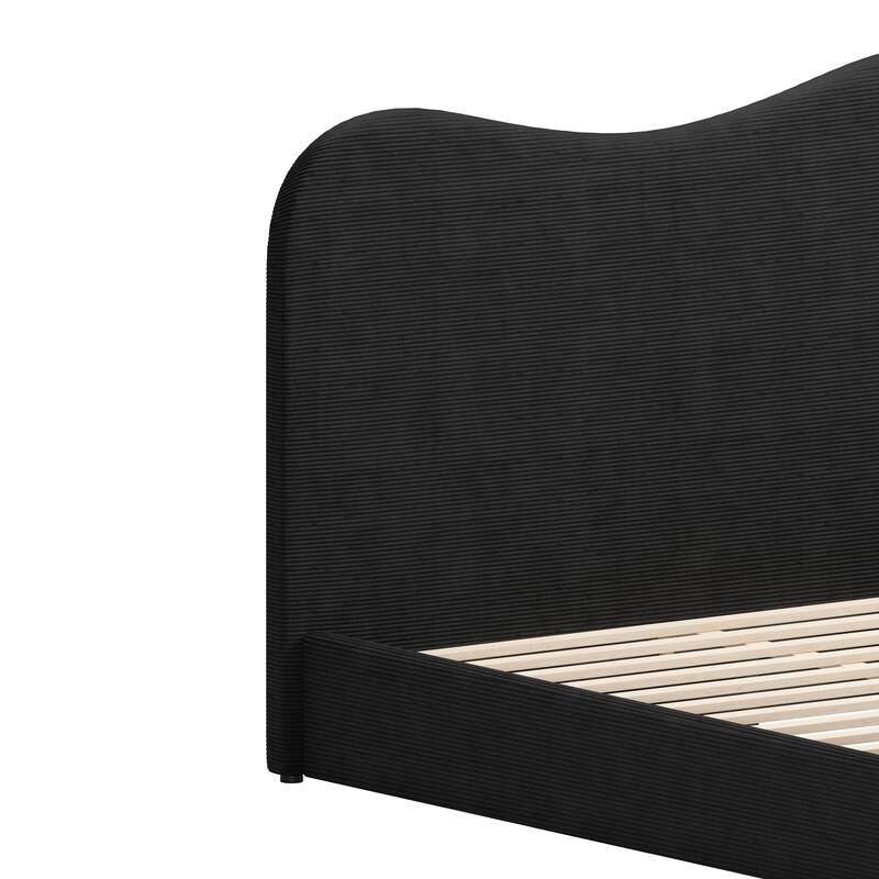 Sele Queen Bed Black