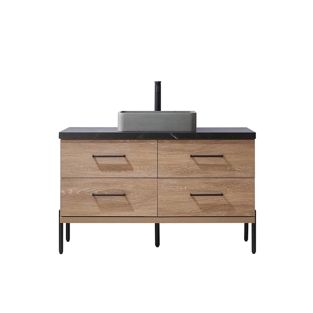 Miseno MV-NM-705148S Trento 48" Free Standing Single Basin Vanity Set
