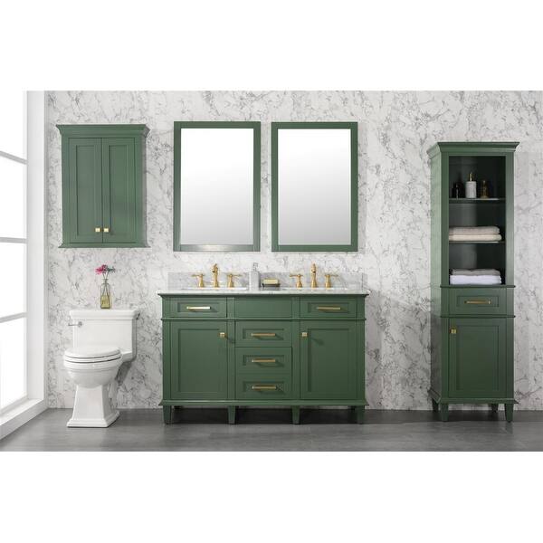 Legion Furniture 54 Inch Vogue Green Double Sink Vanity Overstock 31591368