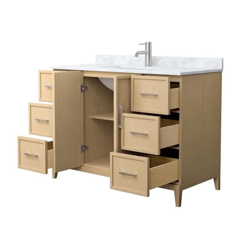 Elan 48-inch Single Vanity, Marble Top
