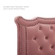preview thumbnail 25 of 65, Louisa Tufted Performance Velvet King/California King Headboard