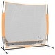 preview thumbnail 2 of 7, vidaXL Golf Practice Net Black and Orange 84.6"x42.1"x85" Polyester