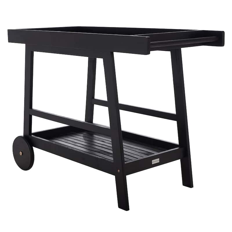 SAFAVIEH Outdoor Hayleigh Bar Cart - 48Wx20Dx32H