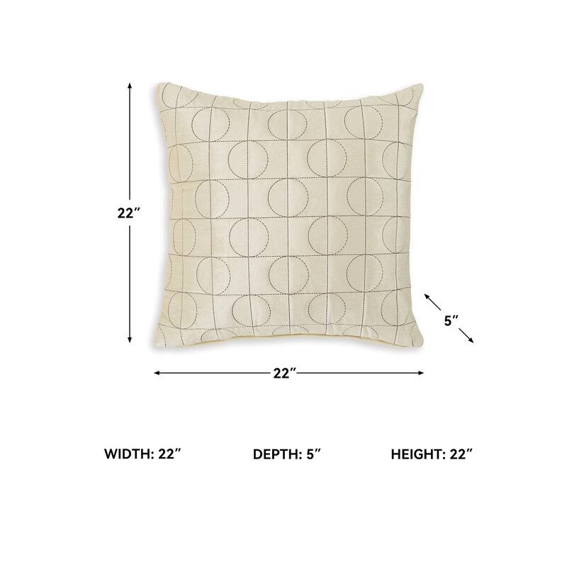 Signature Design by Ashley Kydner Beige/Brown Pillow (Set of 4)