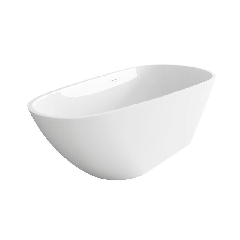 Hillary Bathtub in Glossy White