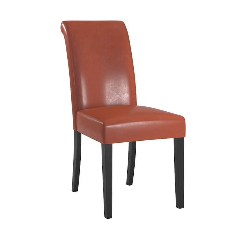 Dorian Faux Leather Upholstered Dining Chair (Set of 2) by iNSPIRE Q Bold