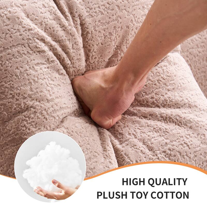 Home Furniture Sleeper 4 Seater Sectional Sofa with 4 Pillows