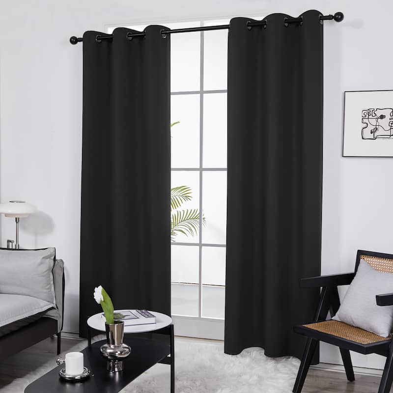 Deconovo Grommet 38 Width Curtain (2 Panel)