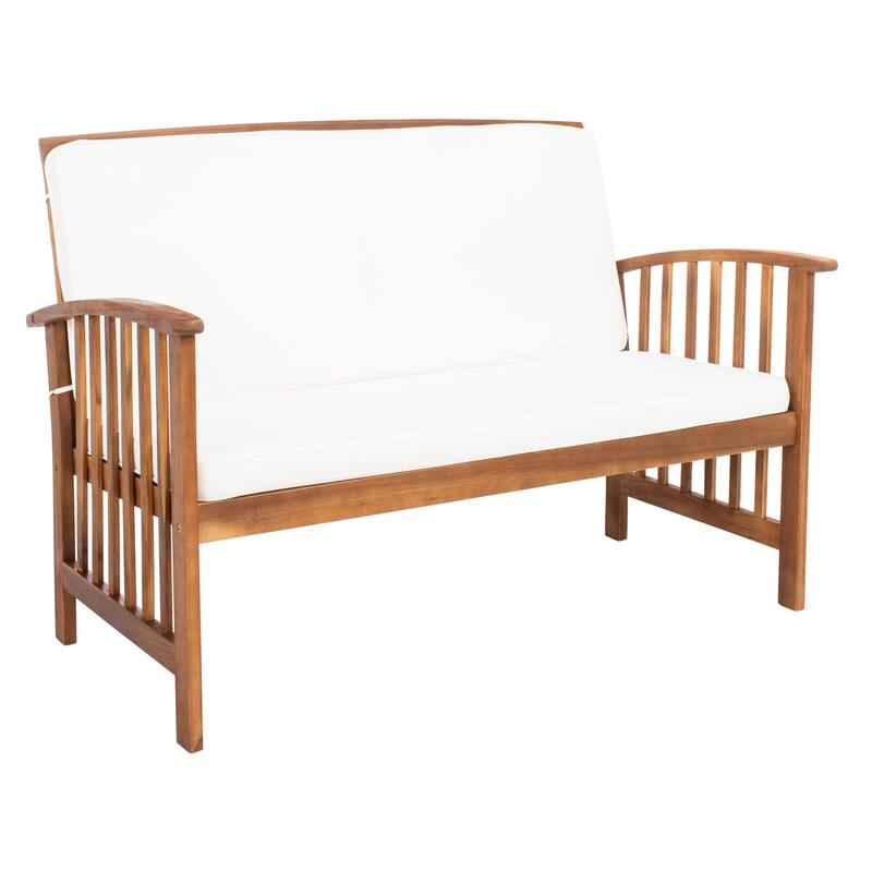SAFAVIEH Outdoor Rocklin 4-piece Conversation Patio Set