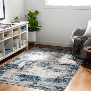 Livabliss Vahana Machine Washable Rustic Abstract Area Rug