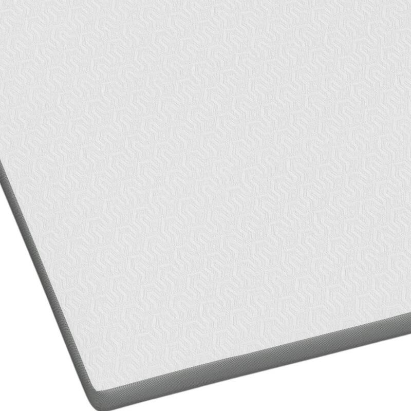 2" White Gel Memory Foam Cooling Queen Mattress Topper