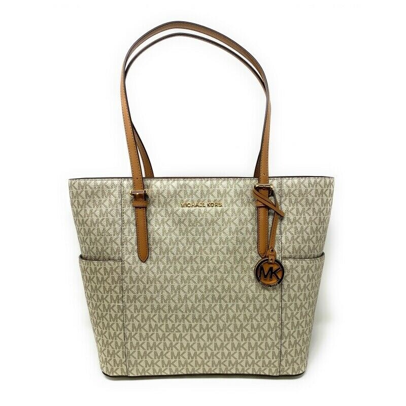 michael kors palm leaf tote