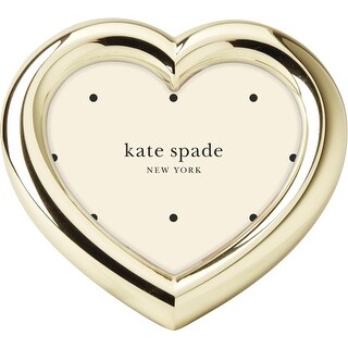 Kate Spade New York 894020 Charmed Life Tabletop Heart Frame, Gold