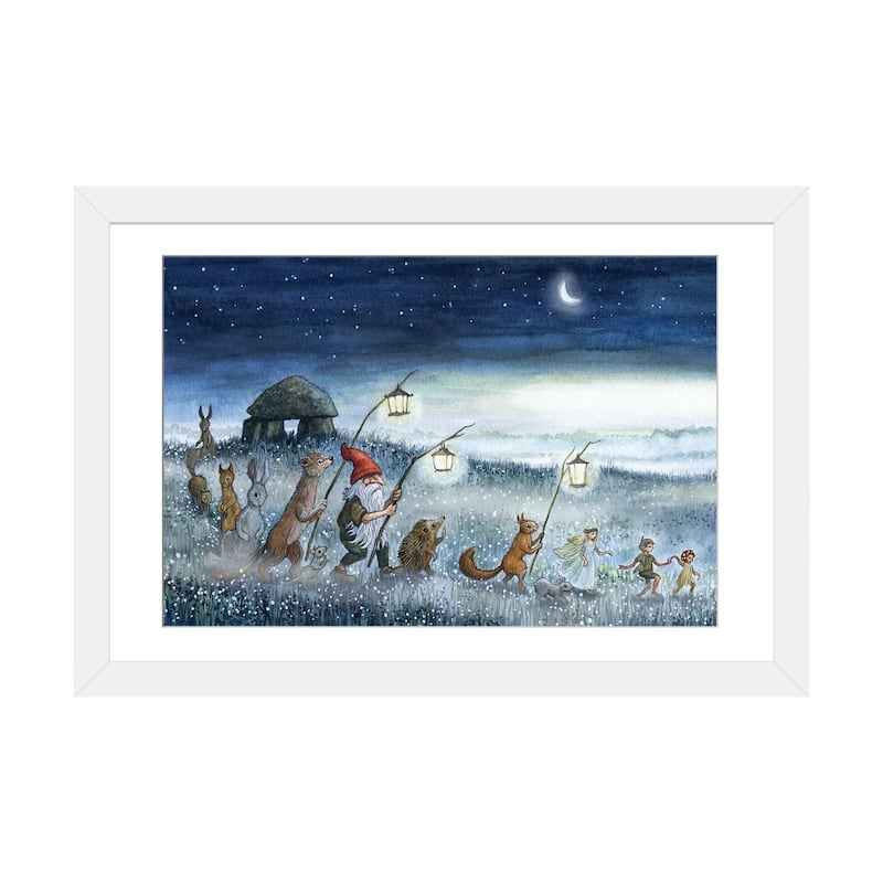 iCanvas "The Wild Ones" by Astrid Sheckels - White - 24x32x1