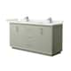 Option Light Green / White Quartz Top / Brushed Nickel