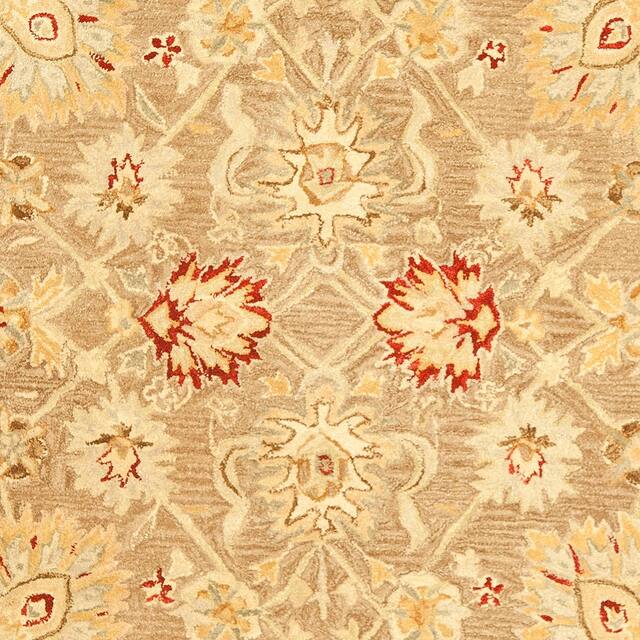SAFAVIEH Anatolia Angeline Traditional Oriental Hand-spun Wool Rug