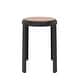 preview thumbnail 47 of 48, Tresse All-Weather Round Stackable Dining Stool with Wicker-Style Seat for Indoor, Outdoor, Patio, and Kitchen - Fully Assembled