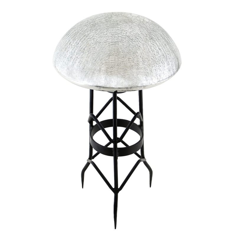 Achla Designs Glass Toadstool Gazing Globe Ball, 9 Inch Diameter