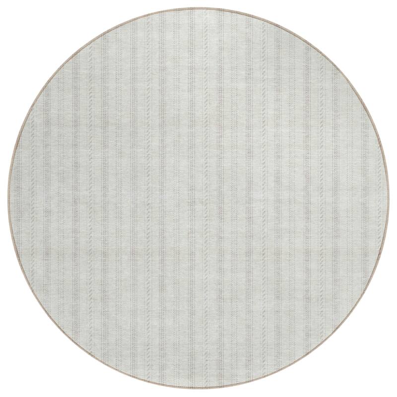 Machine Washable Indoor/ Outdoor Chantille Stripe Twist Rug