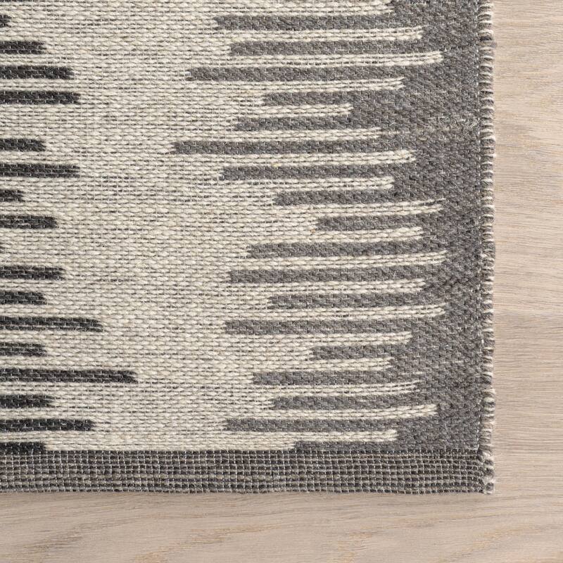 Memento Abstract Reversible Wool Area Rug