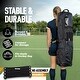 preview thumbnail 15 of 14, Zealfeel 5-Section Hockey Stickhandling Trainer: Adjustable Foldable Aid for Puck Control and Speed