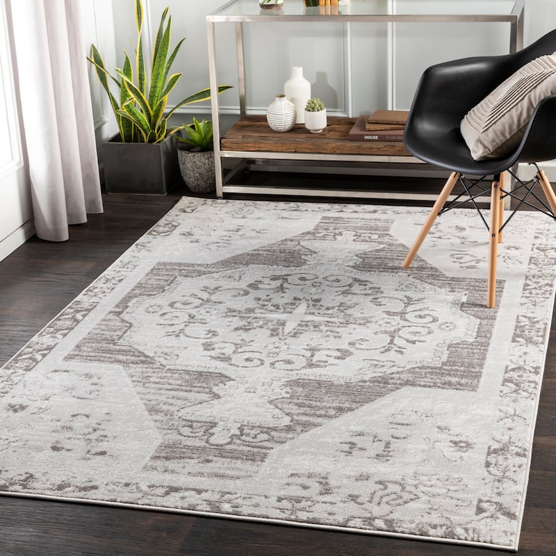 Livabliss Bartt Persian Medallion Area Rug