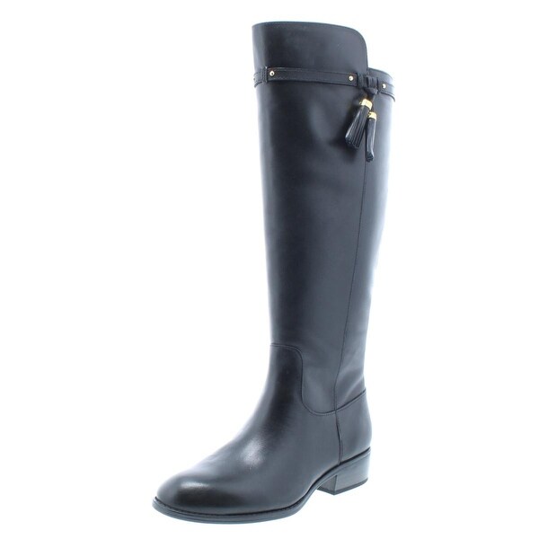 ralph lauren wide calf riding boots