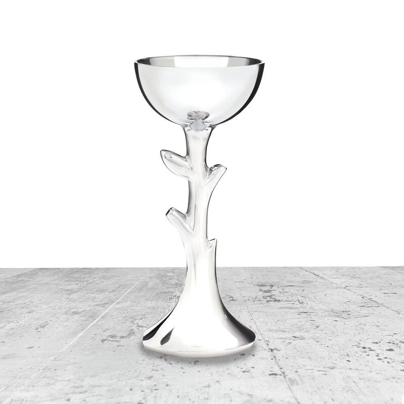 Nambe Tree of Life Kiddush Cup - 5.5" x 18" x 4.5"