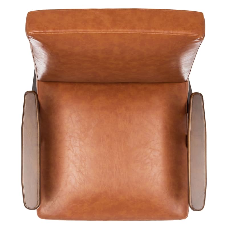SAFAVIEH Manie Arm Chair - 27.6" W x 29.1" L x 34.3" H - 28Wx29Dx34H
