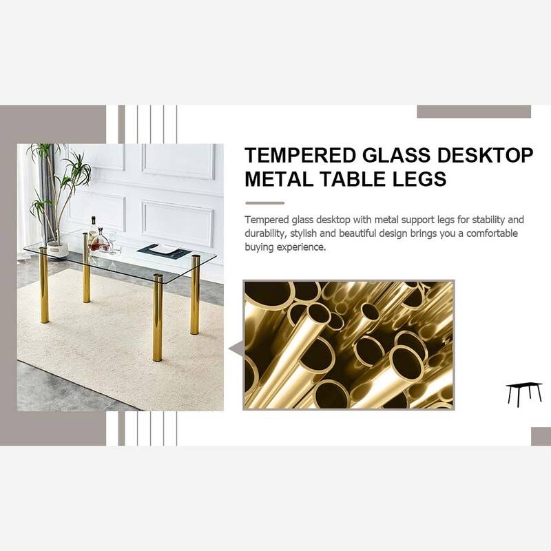 Modern 5pcs Dining Table Set for Kitchen room