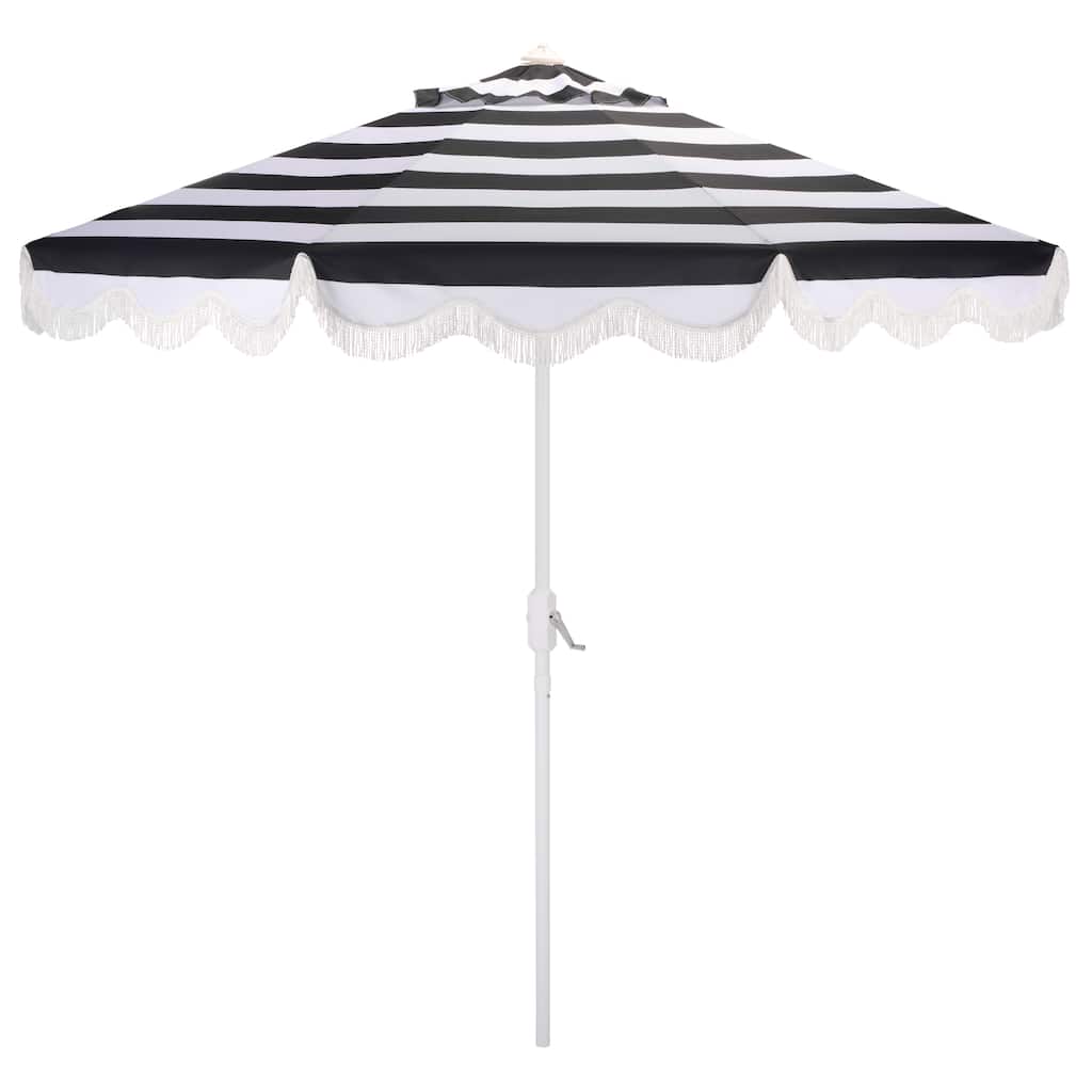 SAFAVIEH Outdoor Living Lucerna 9ft Crank Umbrella