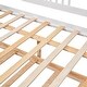 preview thumbnail 11 of 31, Multifunctional Design Wood Daybed Bed with Backrest and Twin Size Trundle, Full Size