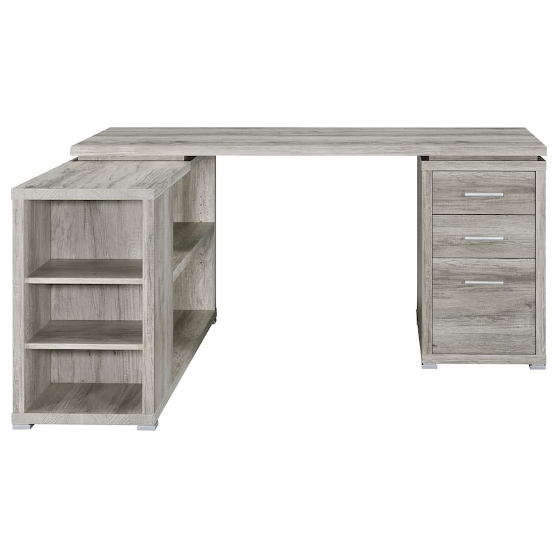 Yvette 60-inch 3-Drawer L-Shape Computer Desk