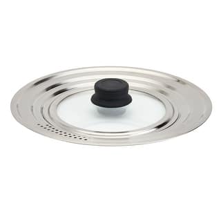 Denmark Tools for Cooks 12" Stainless Steel Glass Universal Lid Cover